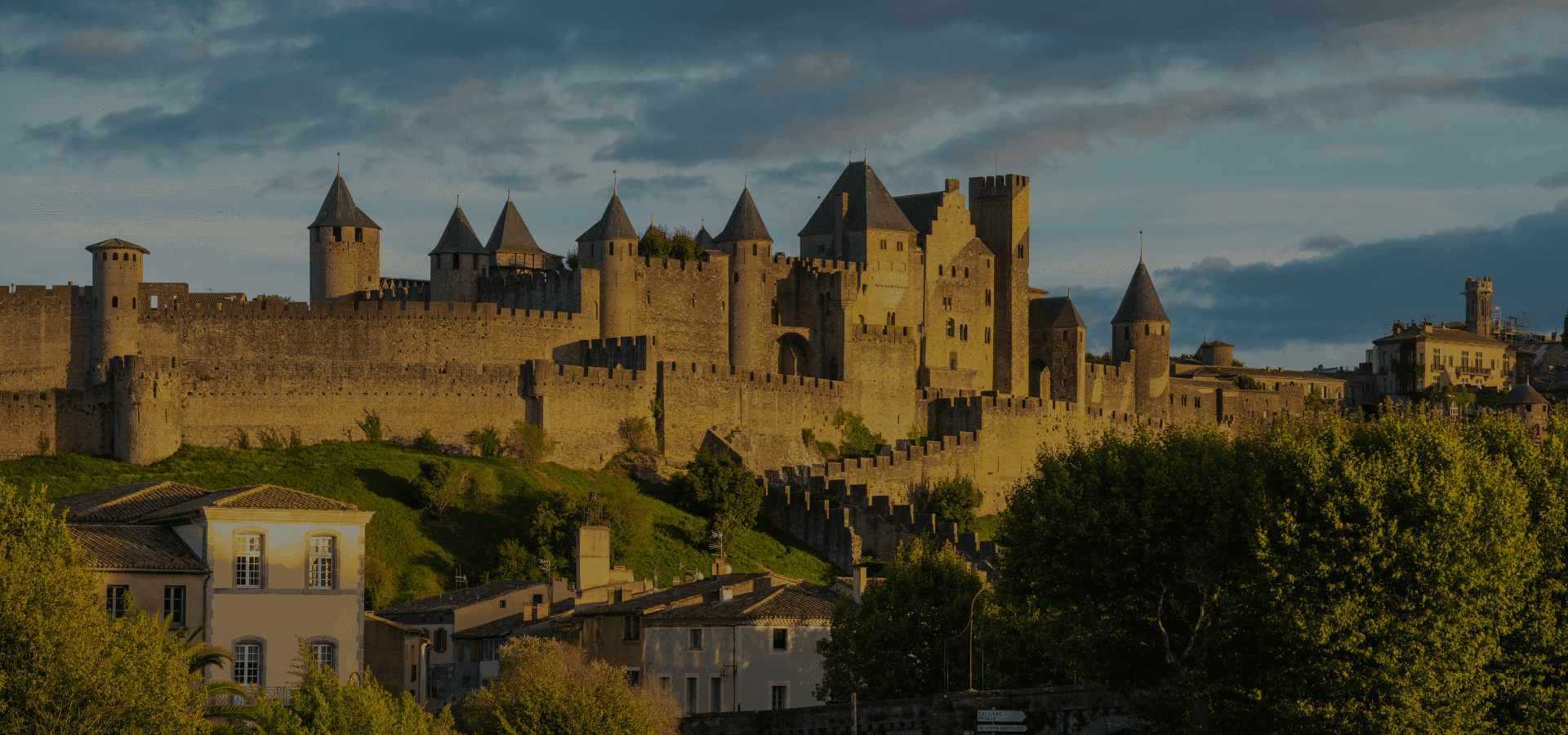 Les remparts de la Cité de Carcassonne
