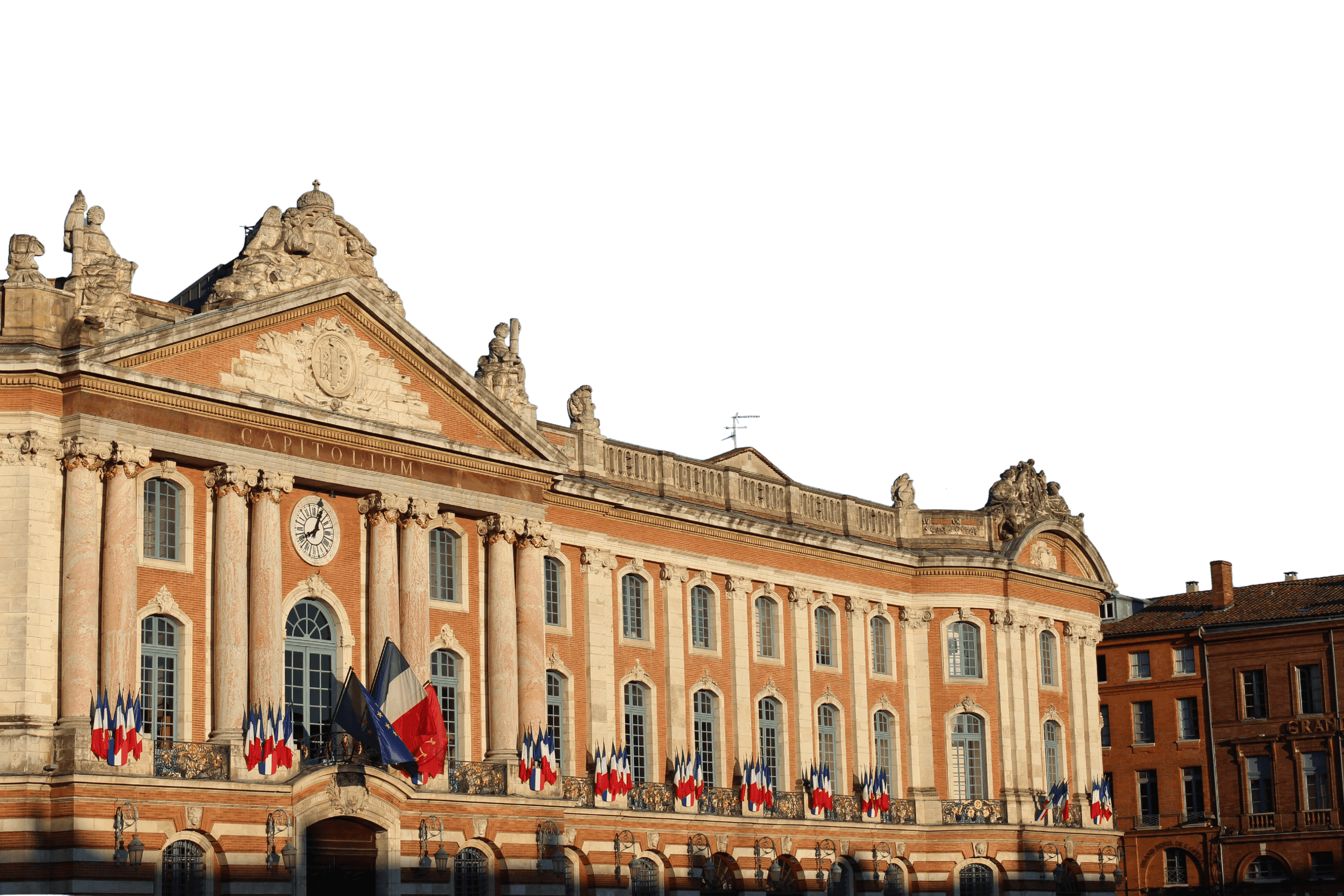 La place du Capitole à Toulouse