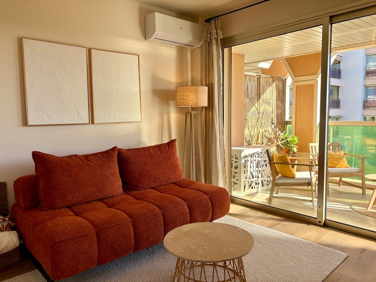 Studio cosy (Vue mer & Terrasse)